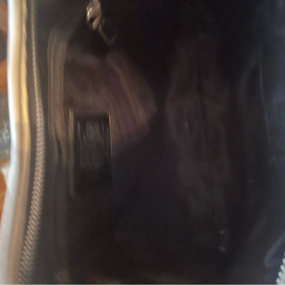 Grey/taupe leather coach bag - Picture 8 of 12